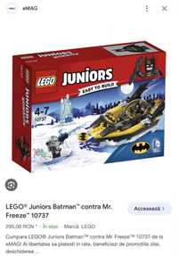Lego junior Batman contra Mr Freeze