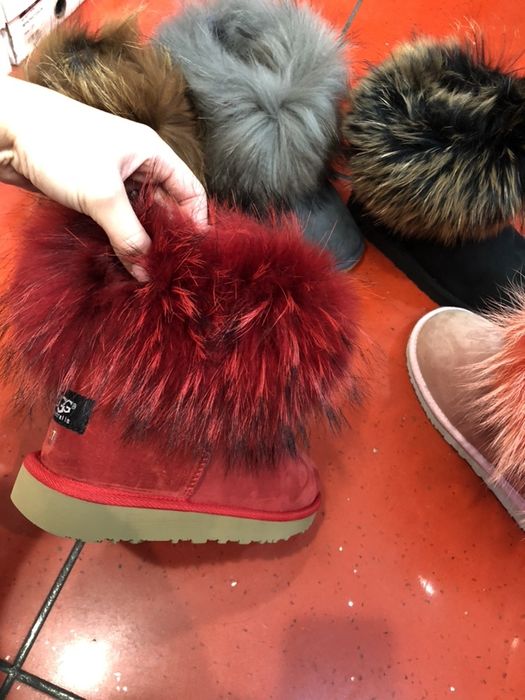 Ugg-uri Blana naturală vulpe,piele naturală/5 culori