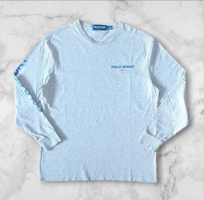 Pulover Polo Ralph Lauren Sport gri