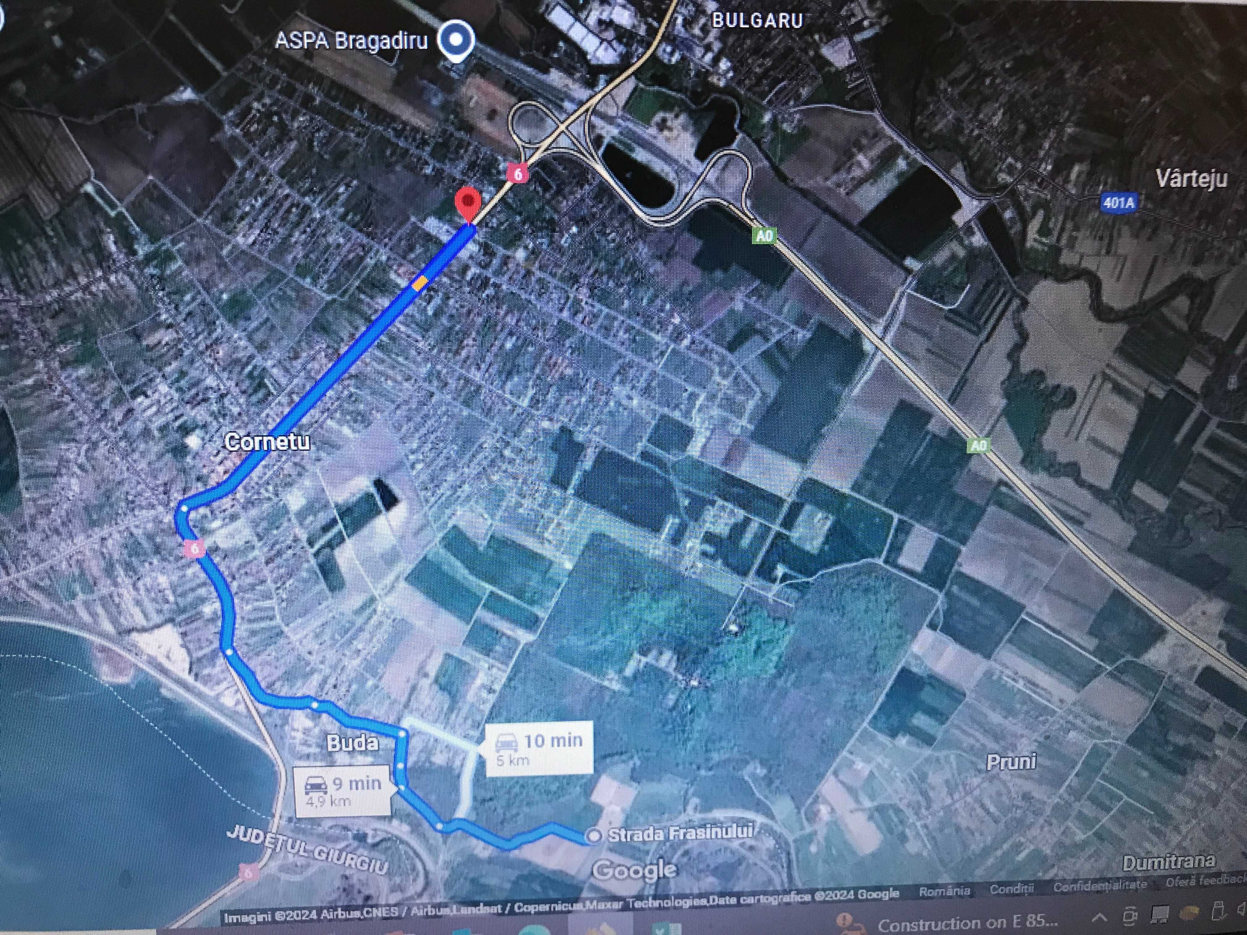 Parcare Rulote,Ambarcatiun Bucuresti Ilfov Cornetu/ Alexandriei A0/DN6