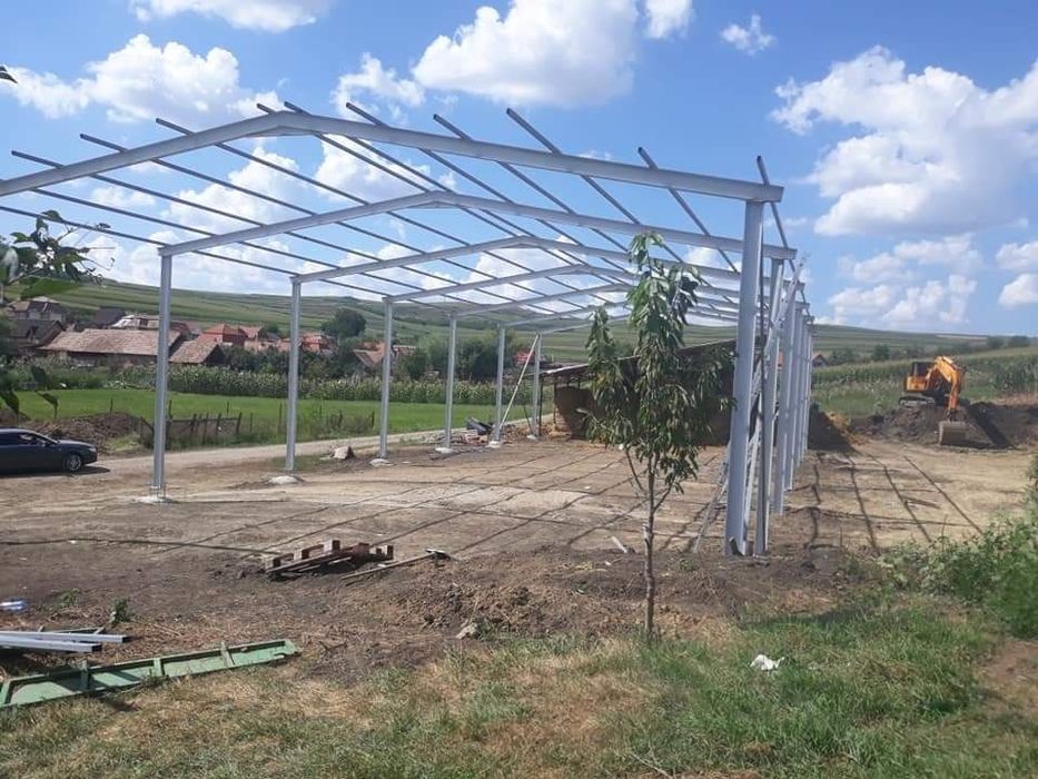 Hale si structuri metalice