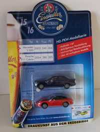 Machete Mercedes S 500 2003+ Porsche 911 Cabrio 996 High Speed 1/87 H0