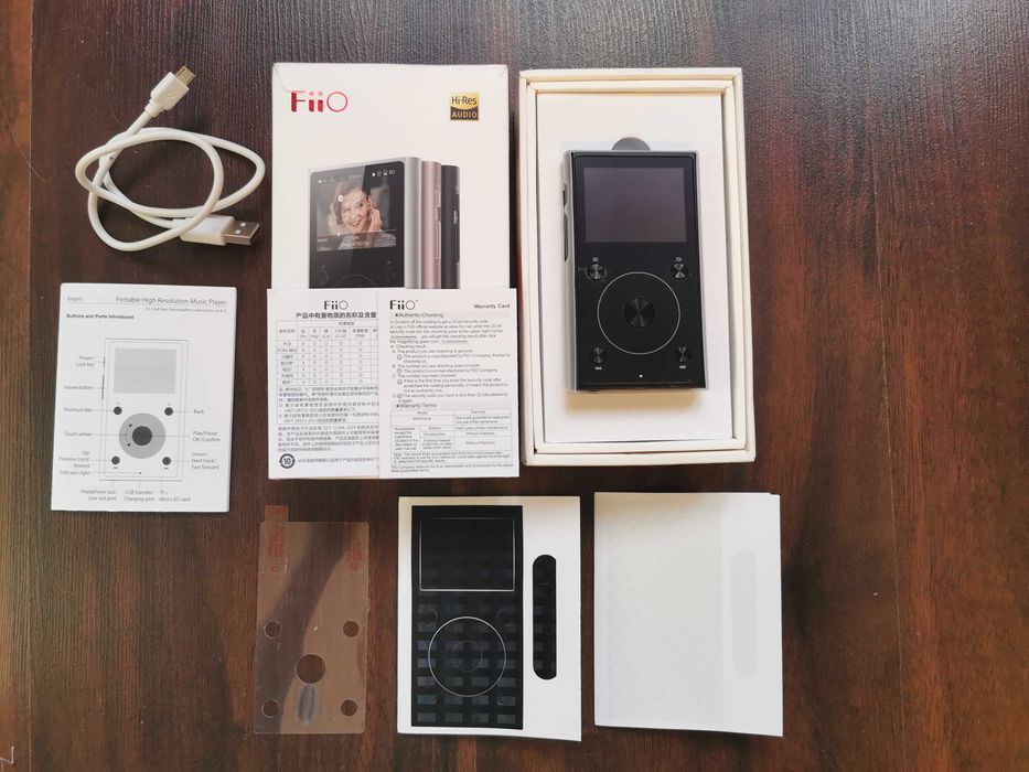 Fiio Player audio portabil Professional hi-res Flac Audiofil, Car Mode