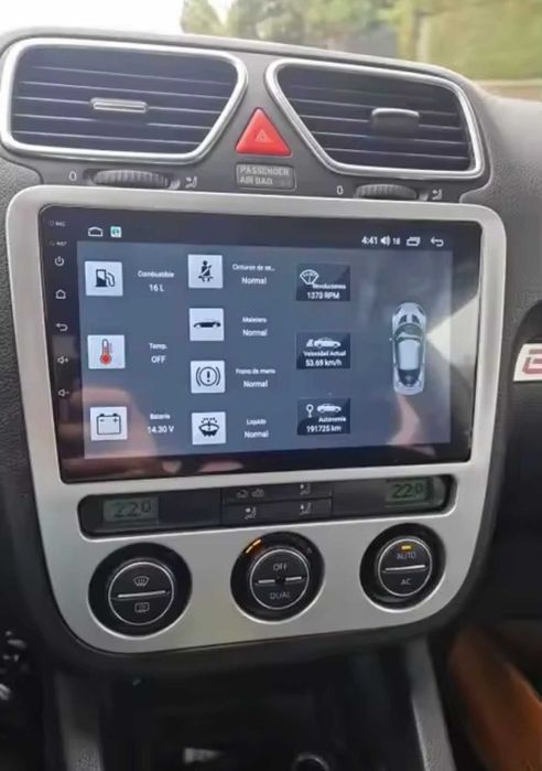 Navigație Android dedicată VW EOS, Scirocco 2006-2016