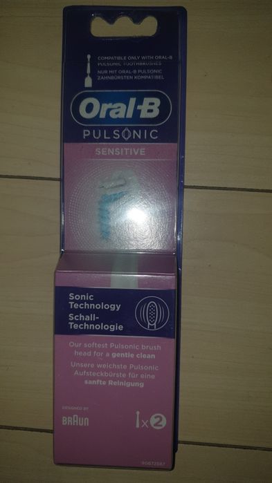 Set 2 rezerve oral b pulsonic sensitive