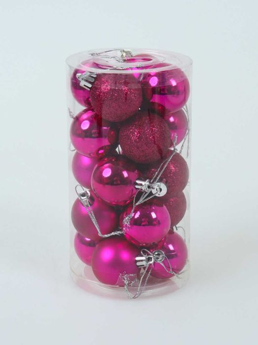 арча ўйинчоқлари, янги йил безаклари, размер 5 см, 20донадан