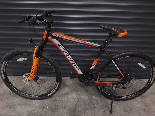 Bicicleta MTB Camp XC, culoare portocaliu/negru, 27.5-20"