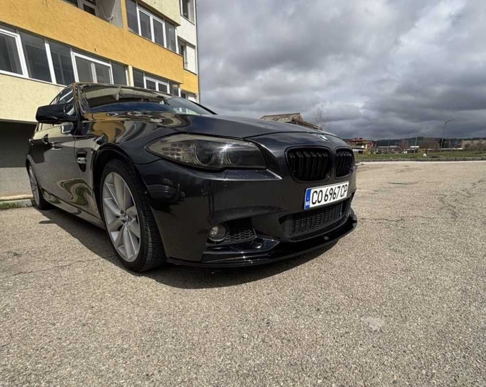 Лип Спойлер Bmw f10 Performence за М tech броня - бмв ф10 сплитери