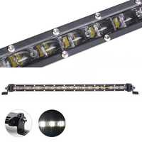 led bar 6d slim prindere pe capete 12-24v