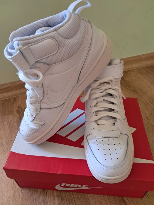 Nike, кожени кецове, размер 37.5