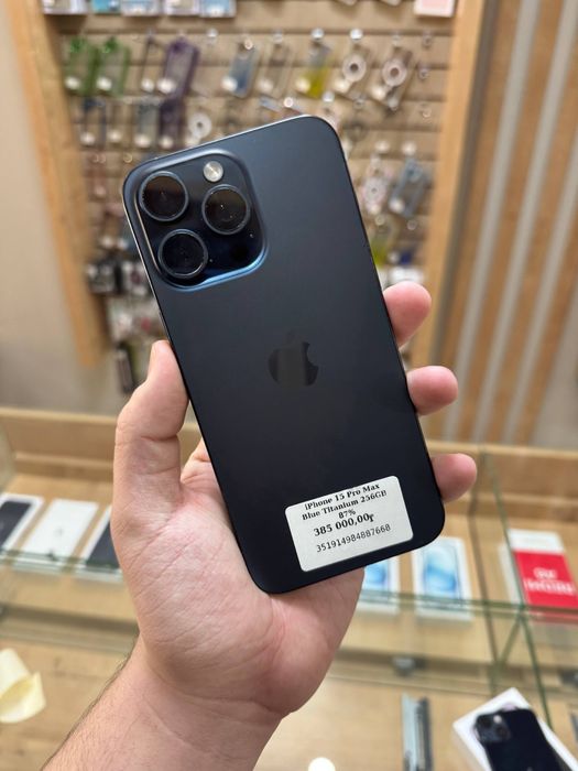 iPhone 15 Pro Max 256GB Blue Titanium 87%