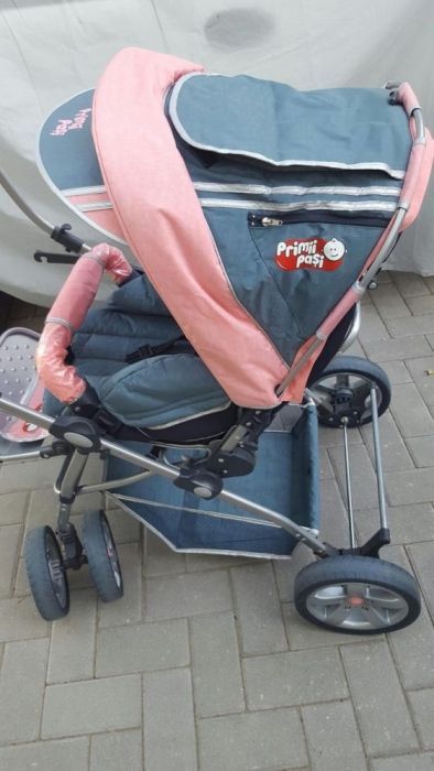 Carucior mâner reversibil Primii pasi, 0-3 ani