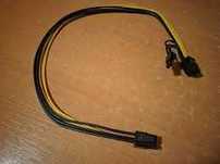 Cablu alimentare video PCIe molex 6+2p,sursa modulara,miner,riser,350w