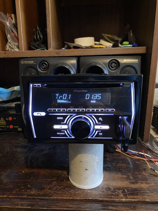 Pioneer FH-X700BT - ДВОЕН ДИН- BLUETOOTH USB CD радио плеър за кола сд