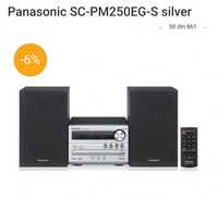 Micro Sistem Audio Panasonic SC-PM250EG-K, 20 W, 2.0  gri