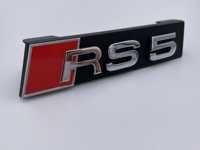 Emblema Audi RS 5 grila crom