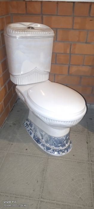 Продам бу унитаз, чистый