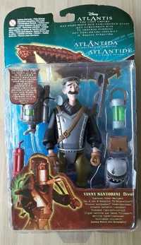 Figurine de colectie Disney Atlantis "Vinny Santorini" Mattel ani 2000