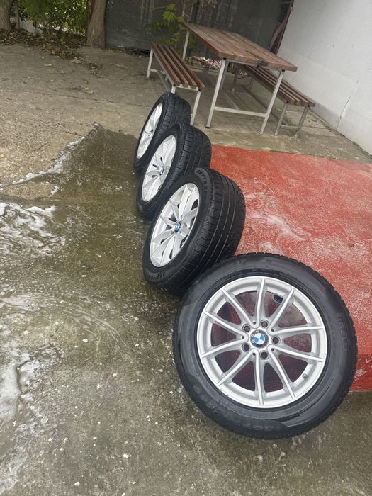 Set jante 17’ BMW  x3,x4 E90 E91 +senzori + cauciucuri