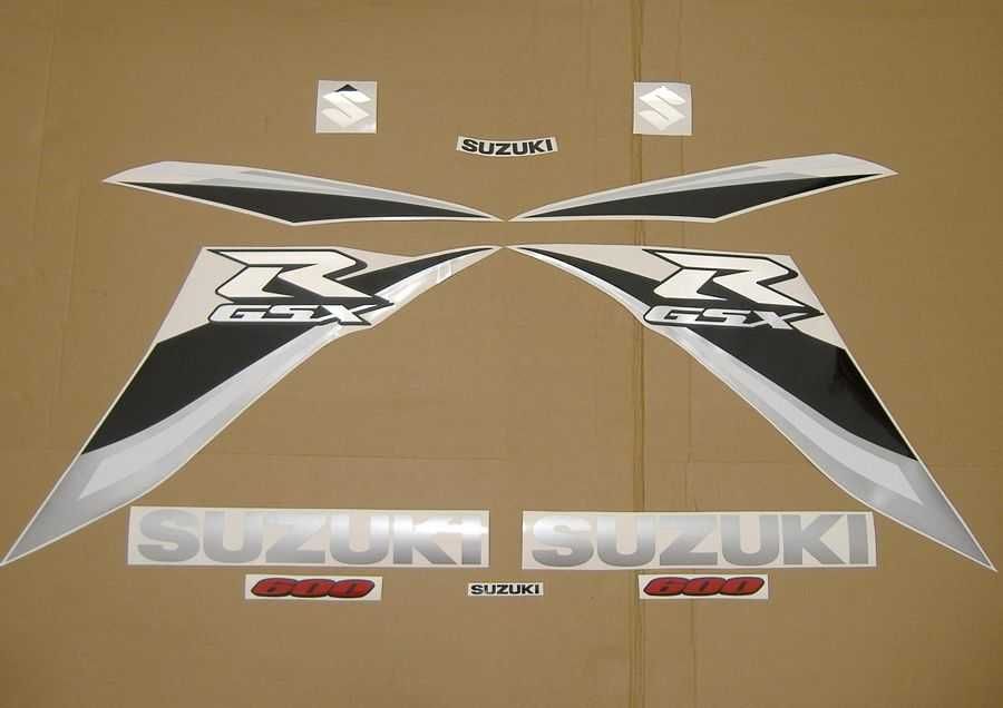 Стикери Сузуки 600 GSXR 2008г.-2009г. Suzuki GSX-R лепенки к8 к9 k8 k9