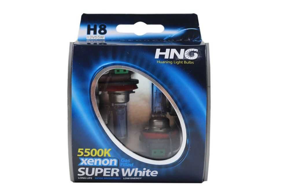 Халогенни автокрушки крушки с ксенон ефект HNG H7 12V 5500K 55W