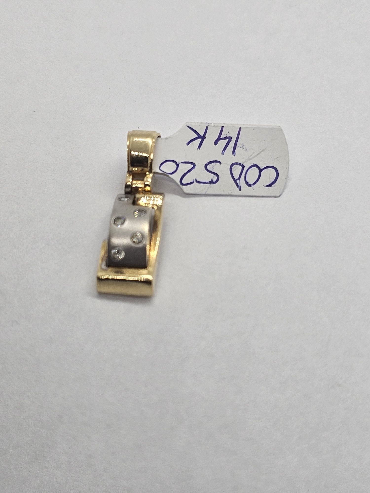 Vand pandant din aur 14 k 2.52 g cod 520