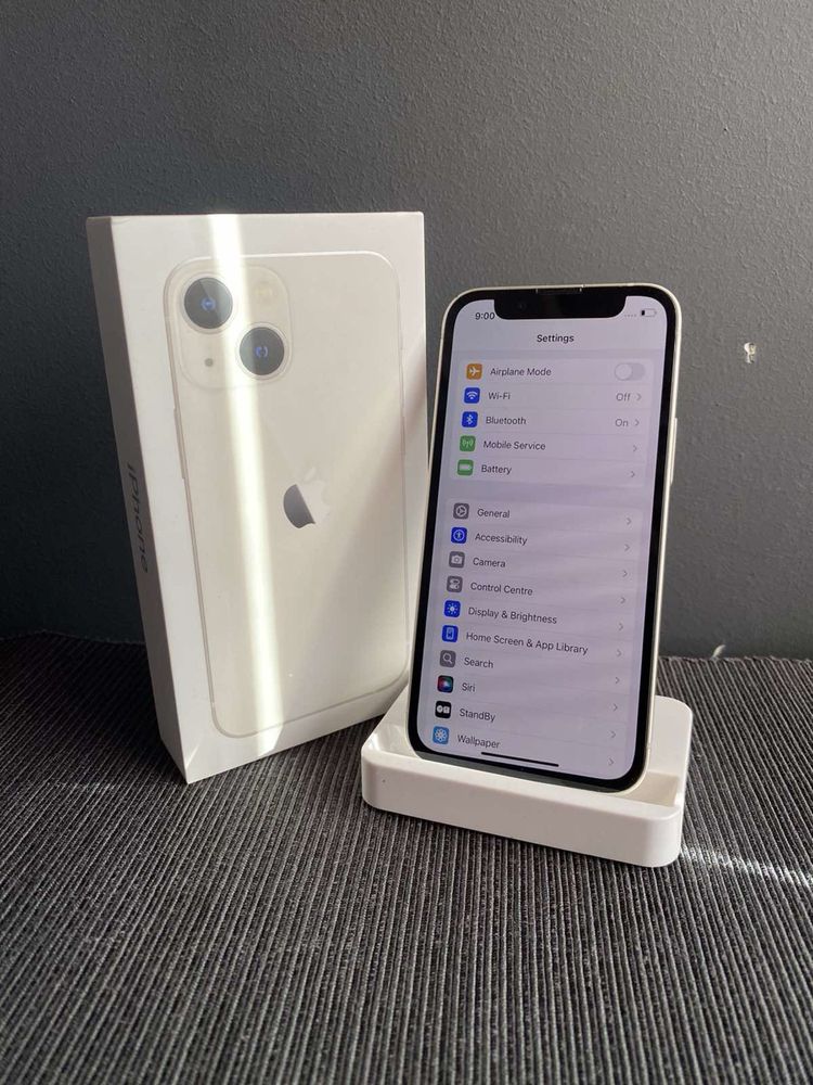 iPhone 13 Mini White 128GB - 100% battery