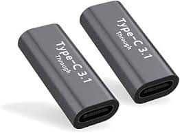 Mufa Conector Cablu Convertor Adaptor Prelungitor USB TIP C Mama Mama