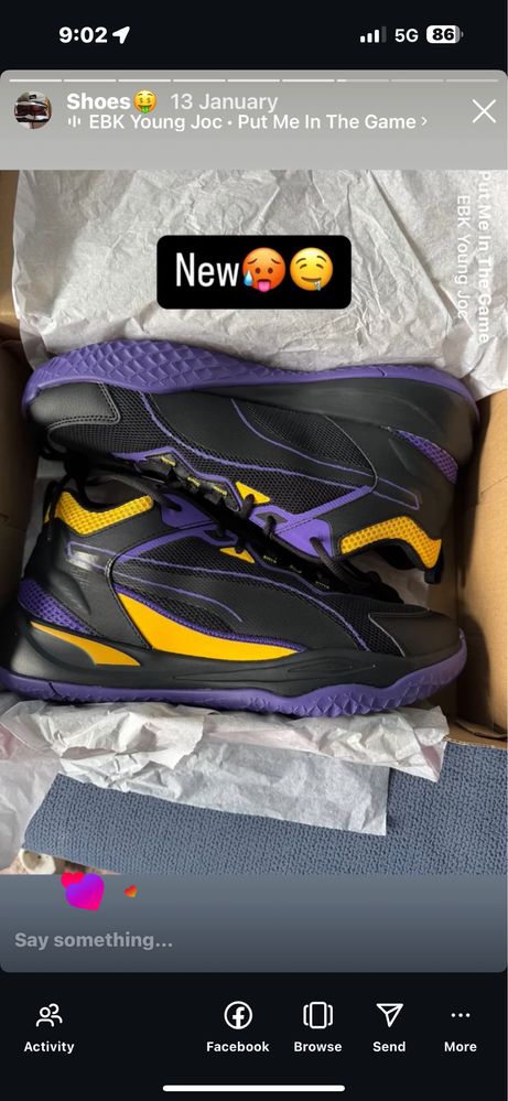 Обувки Puma за излизане на вън