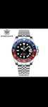 GMT часы от "STEEL DIVE"