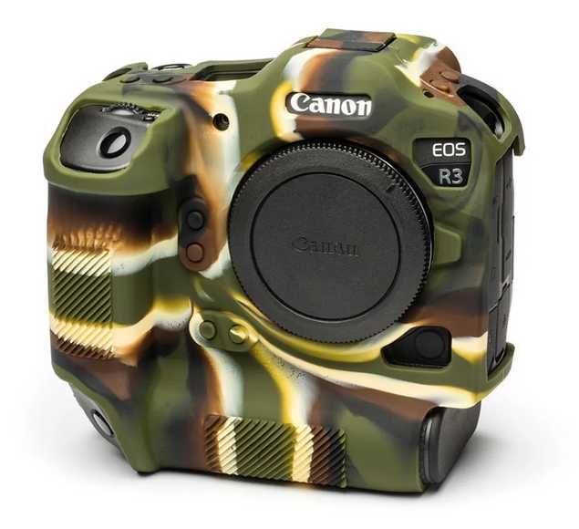 EasyCover ECCR3C Husa Protectie Silicon pentru Canon R3 Camouflage