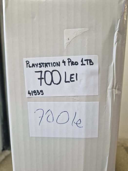 PS4 Pro 1Tb+ controller, Amanet Lazar Crangasi, 41939