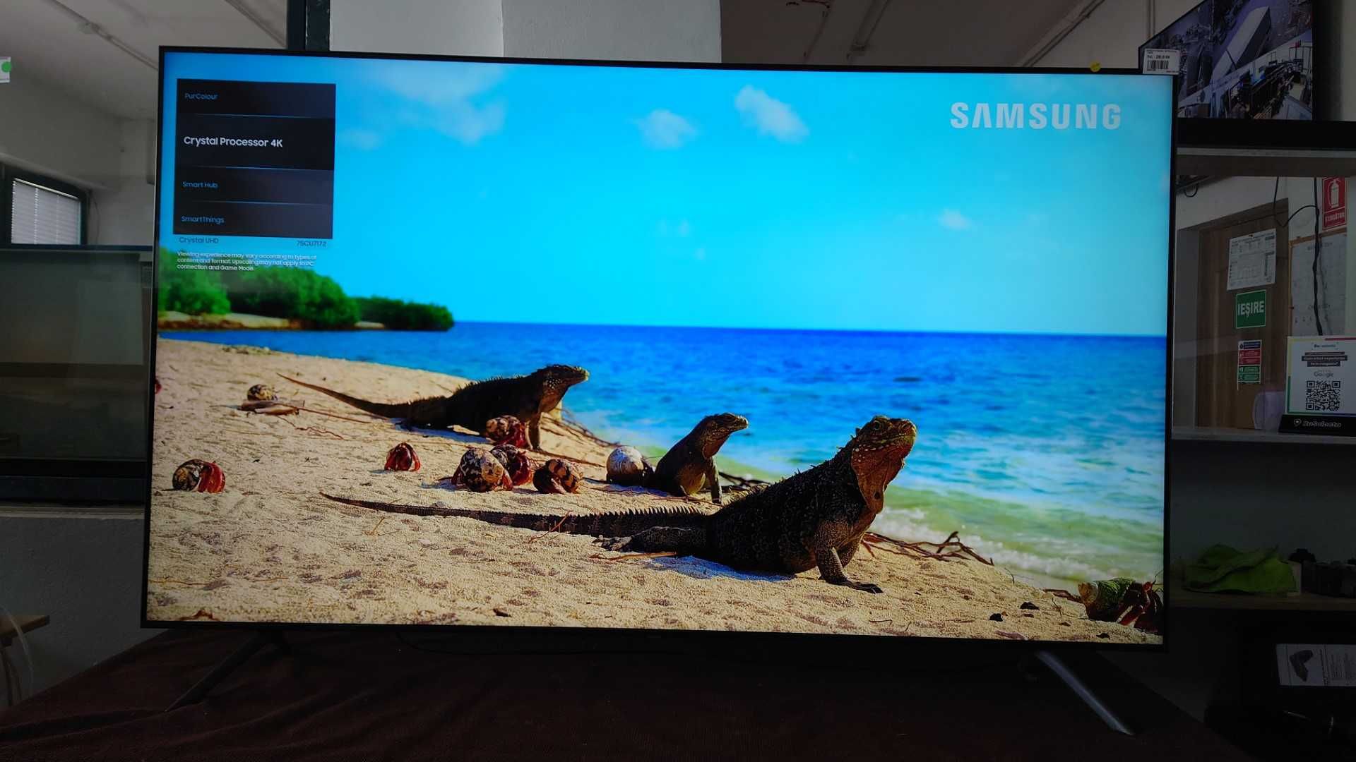 Televizor SAMSUNG LED 75CU7172, 189 cm, Smart, 4K Ultra HD, Clasa F
