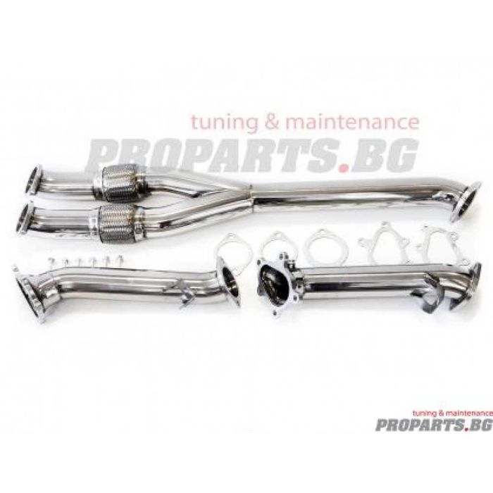 Downpipe и Y-пайп за Nissan GT-R R35 даунпайп