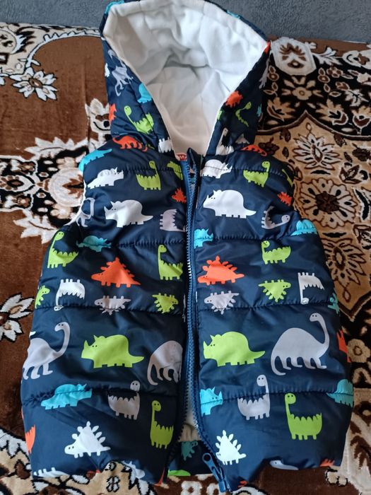 Детский болоневый желет