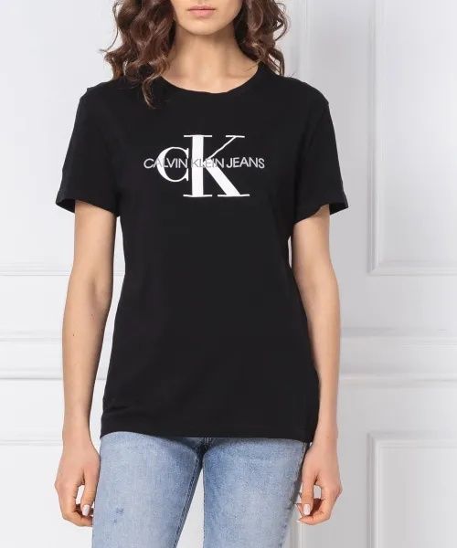 Calvin Klein Jeans Monogram Logo Tee оригинална тениска S памучна