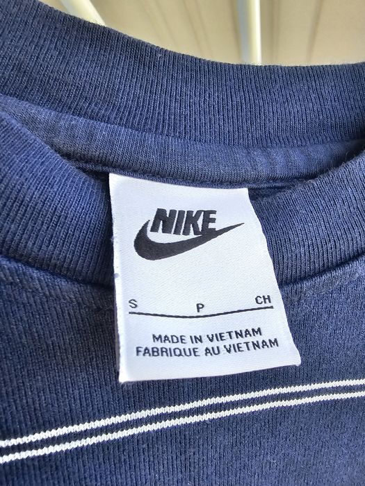 Nike W NSW JSY Stripe LS Top – дамска блуза, тъмносиня с бели райета