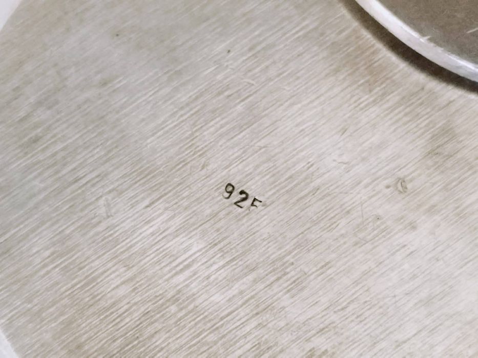 Colier si pandantiv din argint de 925, pandantiv in forma de banuti