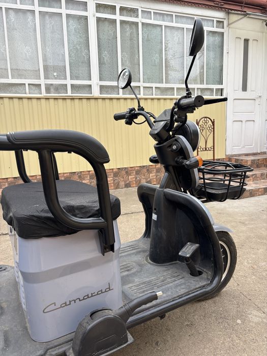 Tricicletă electrică Rotakt, 3 locuri, stare foarte bună