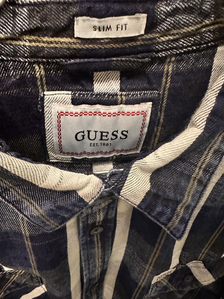 Оригинална мъжка риза guess гес