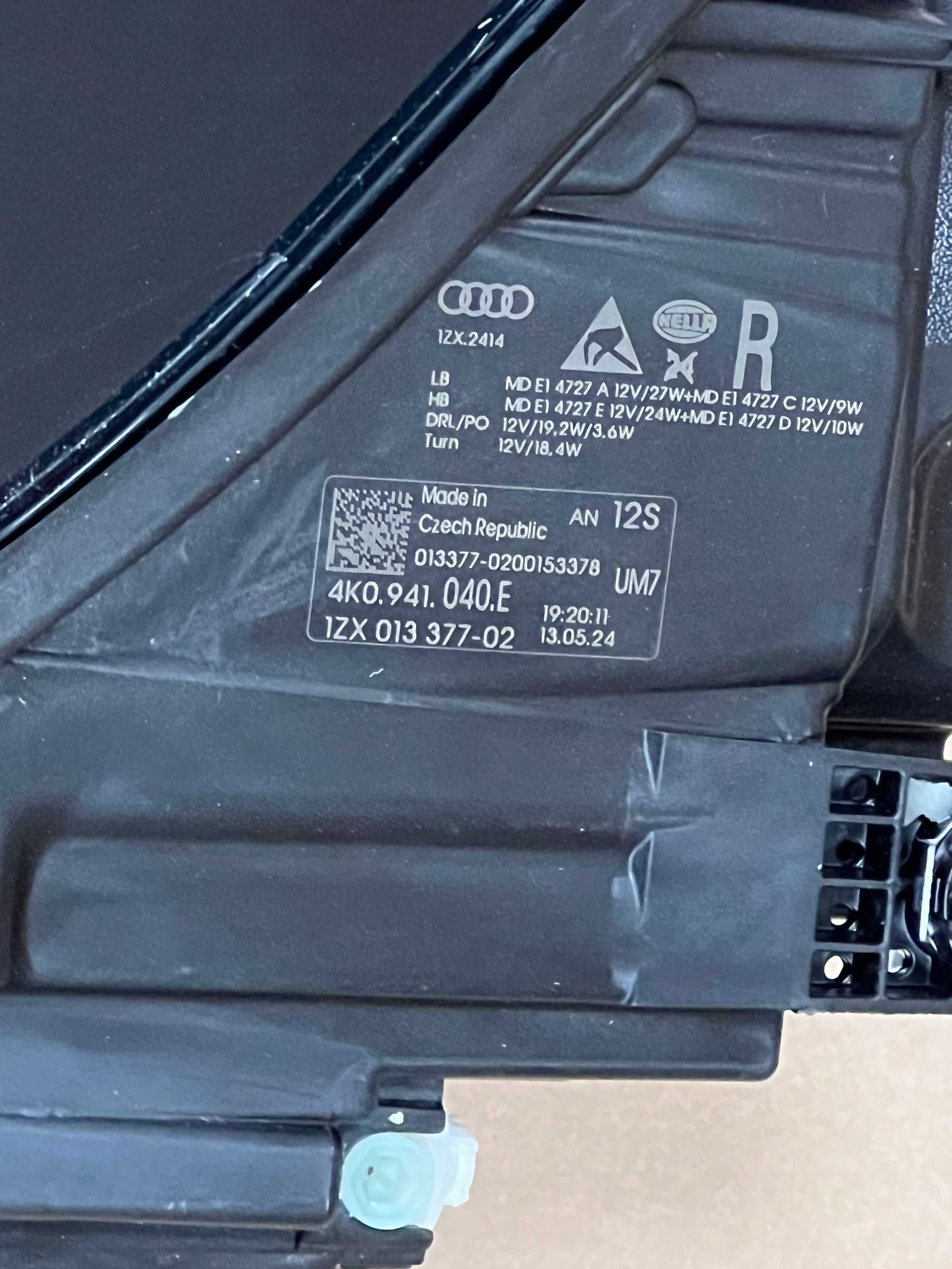 Оригинални фарове Audi A6 C8 LED 2018 година +