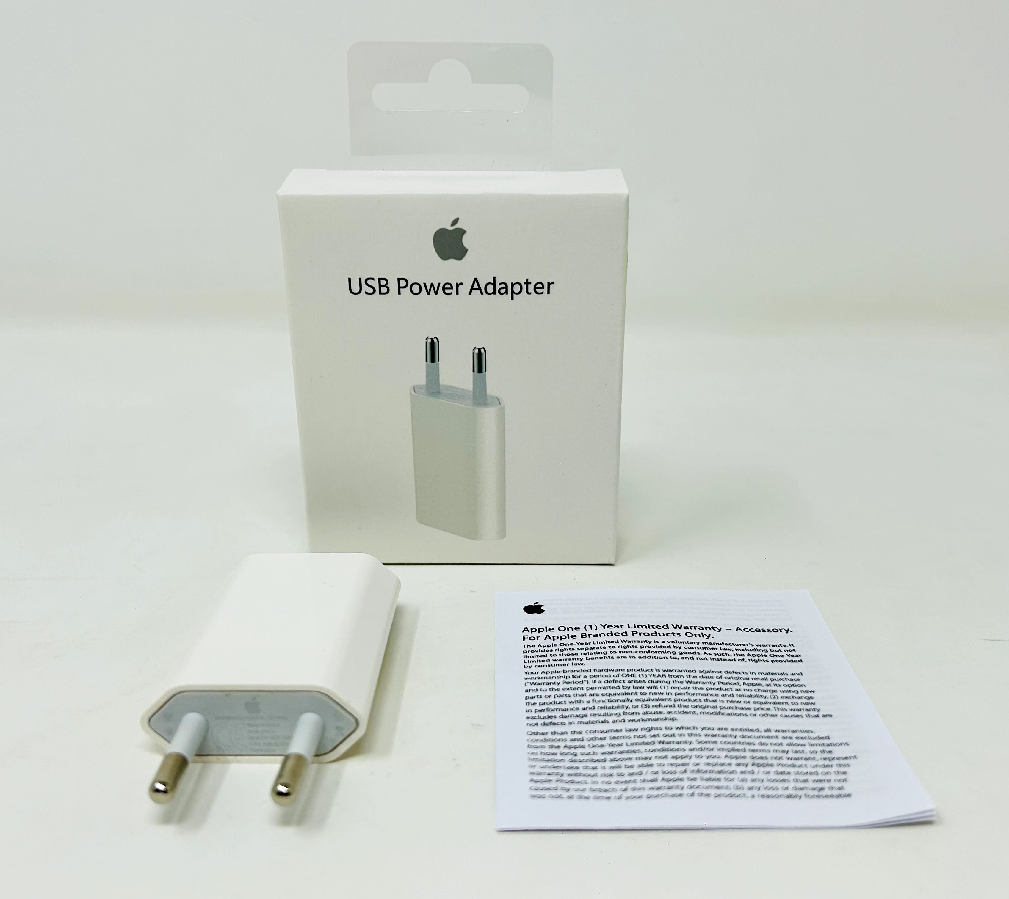 Оригинален Адаптер Зарядно 5W  за Apple iPhone от 5 до 11ProMax