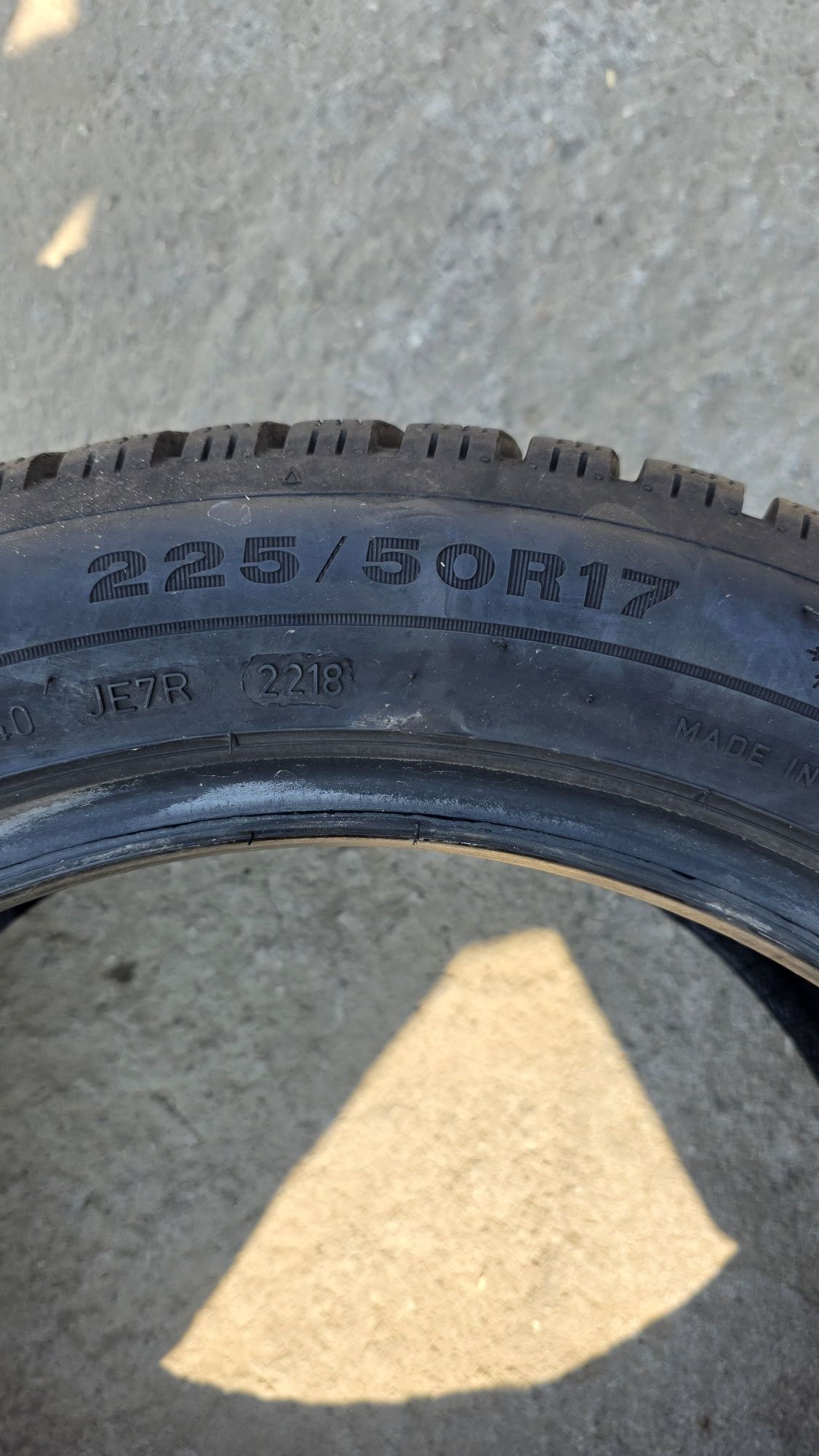 2бр. гуми Dunlop 225/50/17 WinterSport5 98H xl