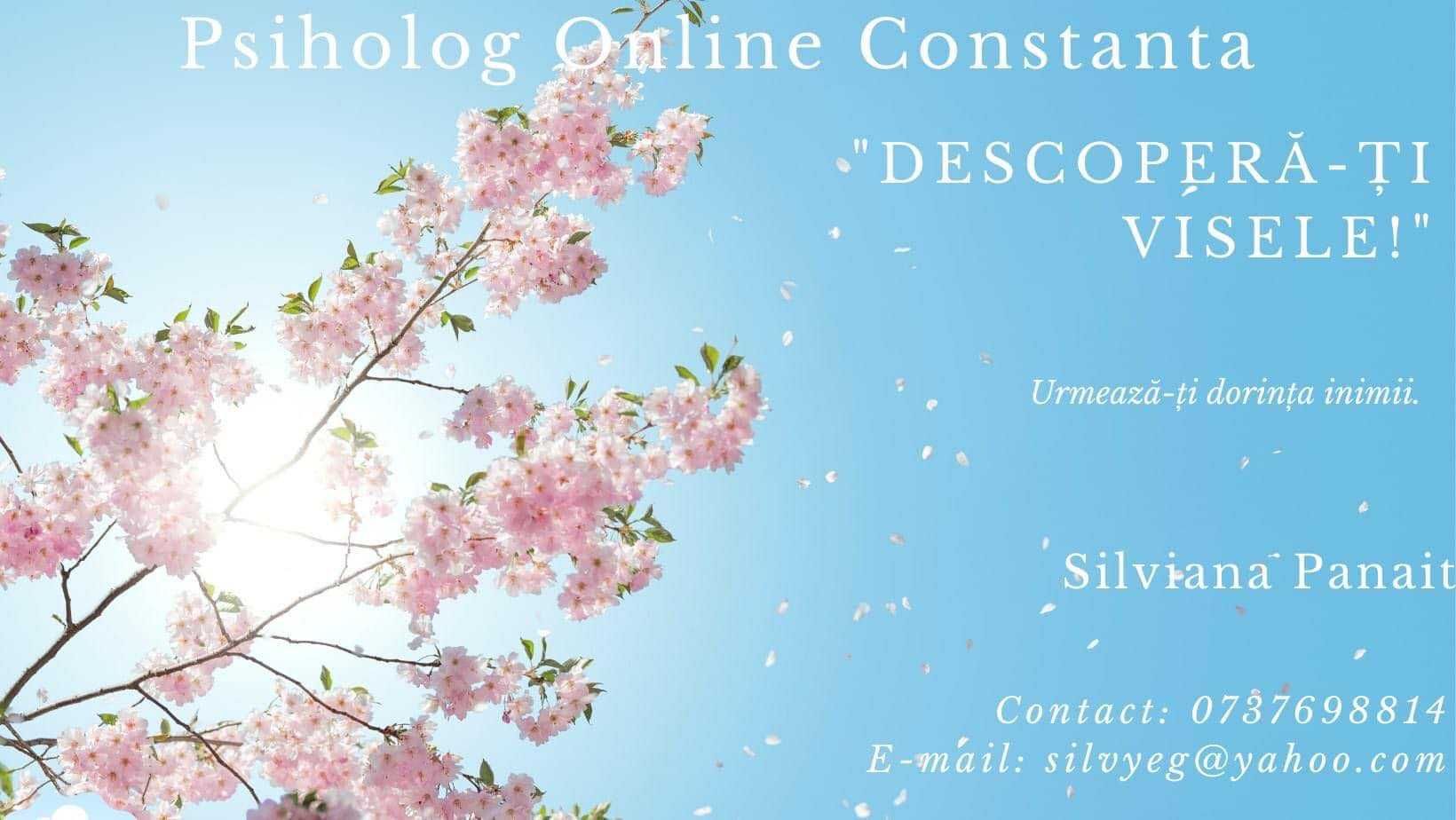 Psiholog Constanta/Psihoterapeut Silviana Panait