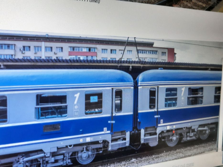 Vagon calatori similar CFR IR1543/1541(BV-IS-BV)regionale Iasi,Buc,GL