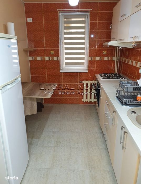 Tomis I - Spitalul Jud. apartament 2 camere,48mp,parter,mobilat,utilat