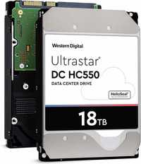 HDD 18Tb WD Ultrastar DC HC550. Здоровье 100% .