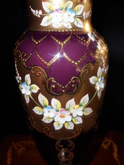 From Bohemia, purple vase.