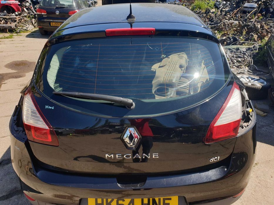 Haion Hayon Portbagaj Dezechipat cu Luneta Geam Sticla Renault Megane 3 Hatchback 2008 - 2016 [K5635]