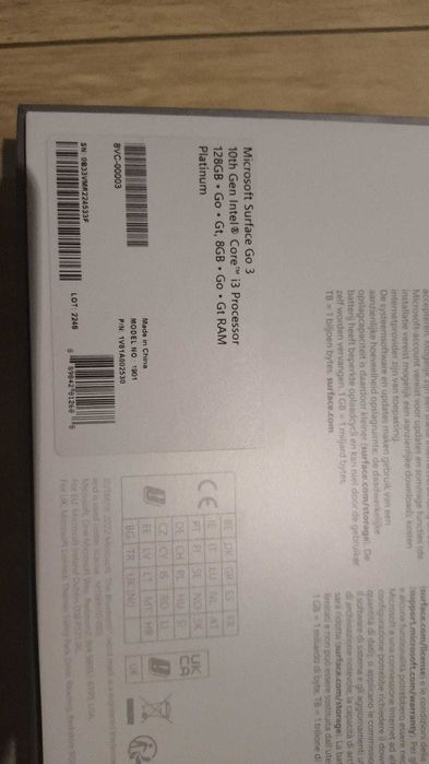 Surface Go 3 + tastatura (foarte putin utilizat)